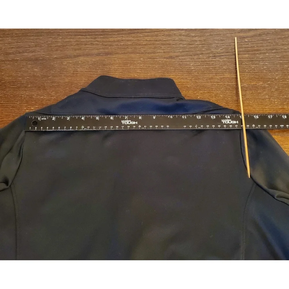 Vintage Therma- Fit Track Unisex Jacket Womens Sz M Black‎ 4 Pockets Nike Swoosh